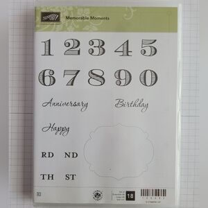 Stampin' Up! - Memorable Moments - LIKE NEW